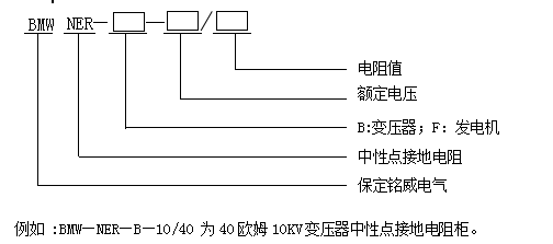 定制中性點接地電阻柜